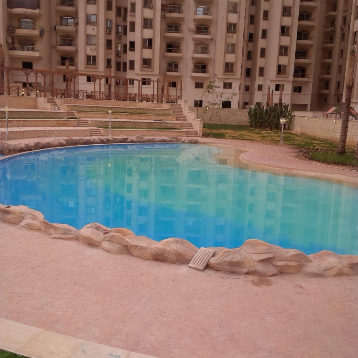Early pool project showcasing craftsmanship