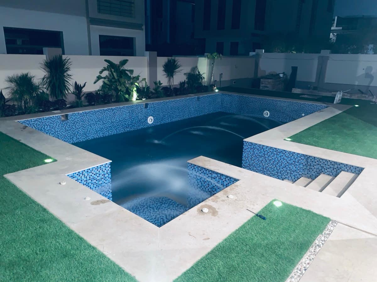 Premium pool and water feature installation